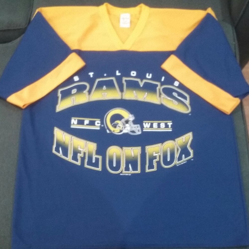 Jacob McQuaide St. Louis Rams Hockey Jersey